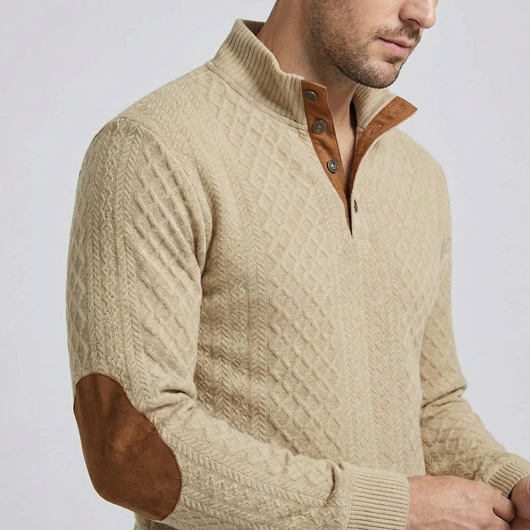 Crown - Men's Ultra Comfortable High-Collar Pullover