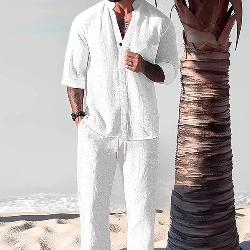 Eton Summer Co-ord — Linen Shirt & Trouser