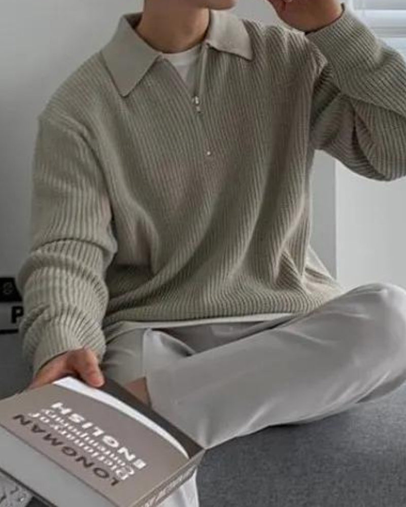 Cesare Quarter-Zip Sweater