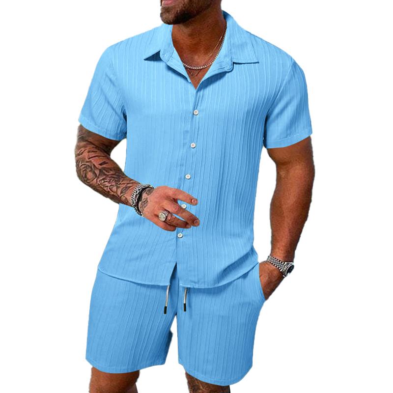 Riviera Stripe Knit Set