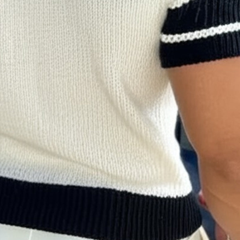Harrow Jacquard V-Neck