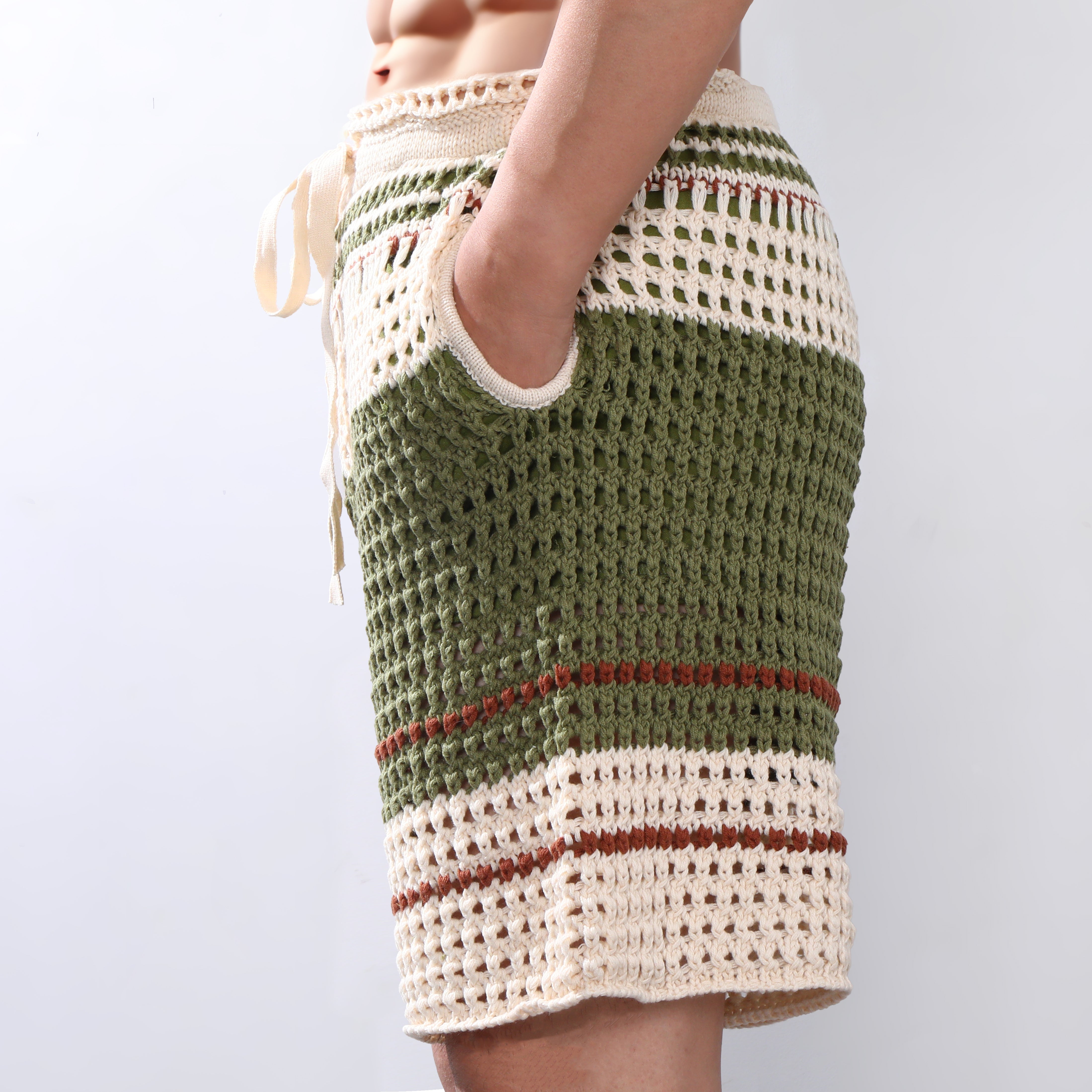 Braided Cord Club Shorts