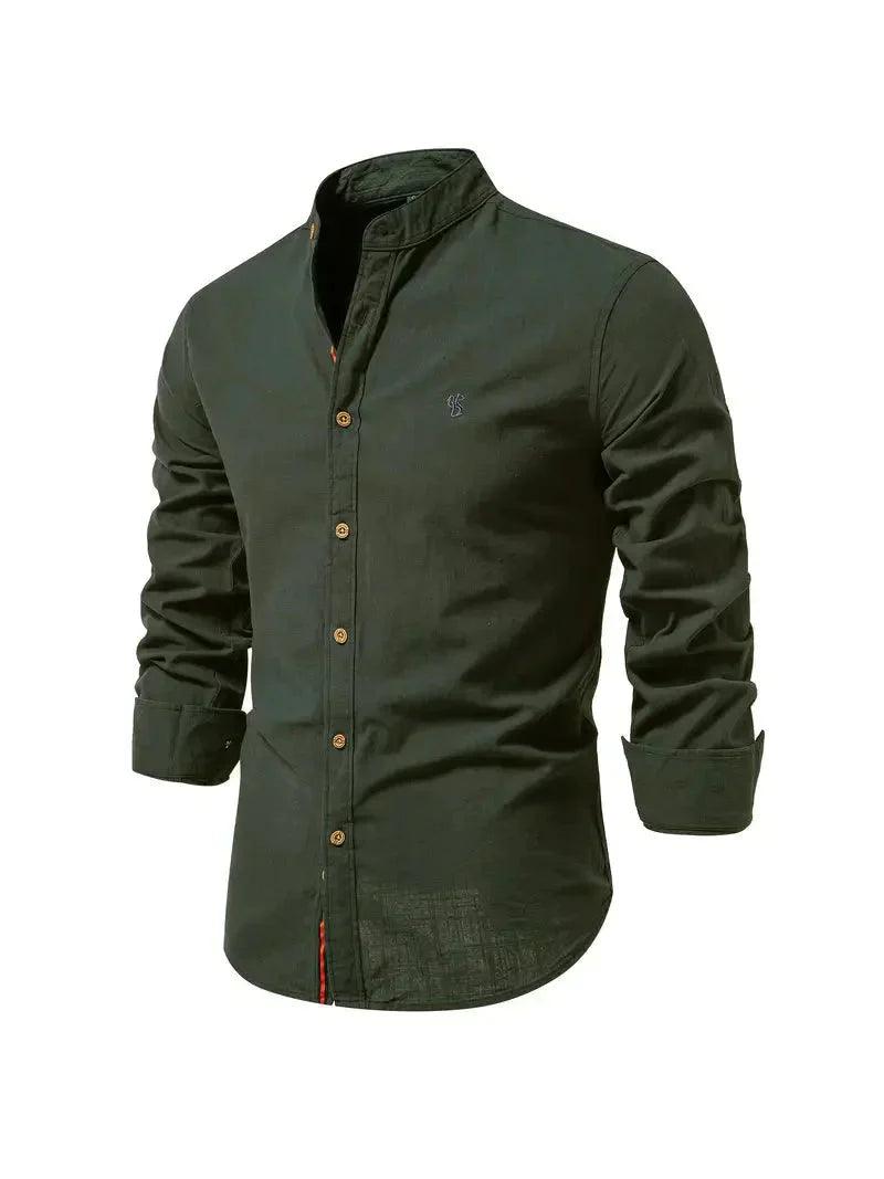 Amalfi Linen Shirt – Long Sleeve Riviera Style