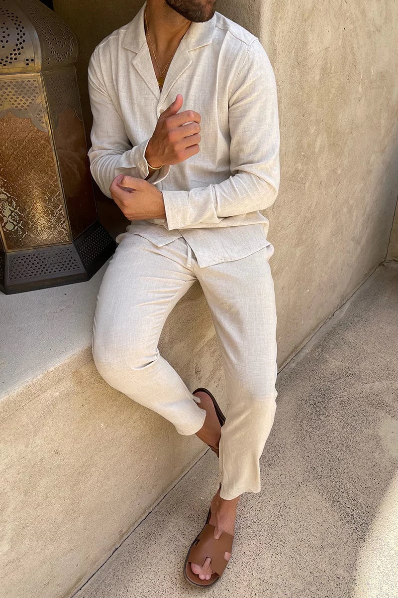 Mateo - Old Money Linen Summer Set
