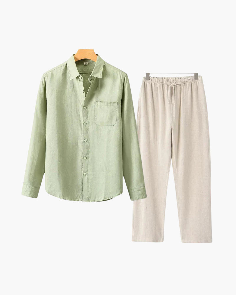 Fayymont Old Money Linen Combo (Longsleeve)
