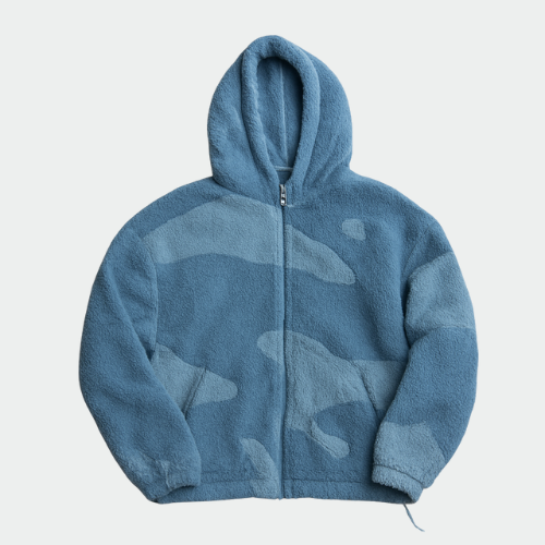 William | Men's Hooded Zip-Up Casual Jacket