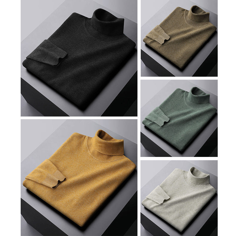 Vitali Elegant Turtleneck Sweater - Fayymont Co