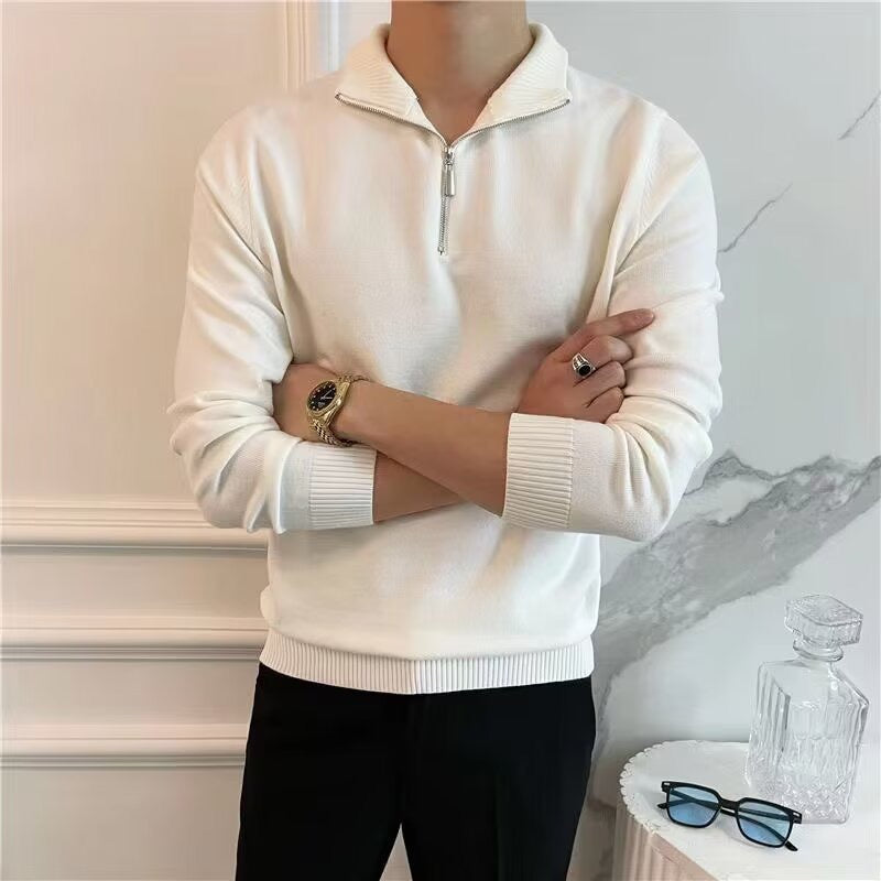 Vaduz Fine Quarter Zip Sweater