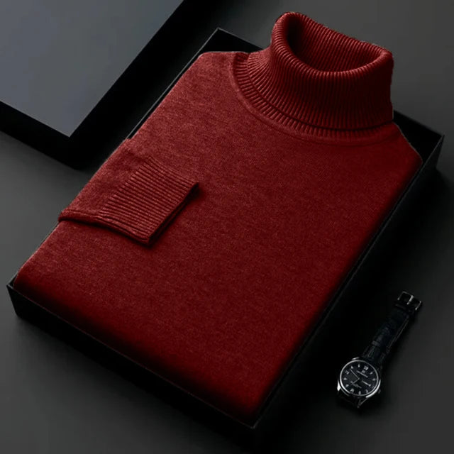 Connaught Cashmere Roll-Neck