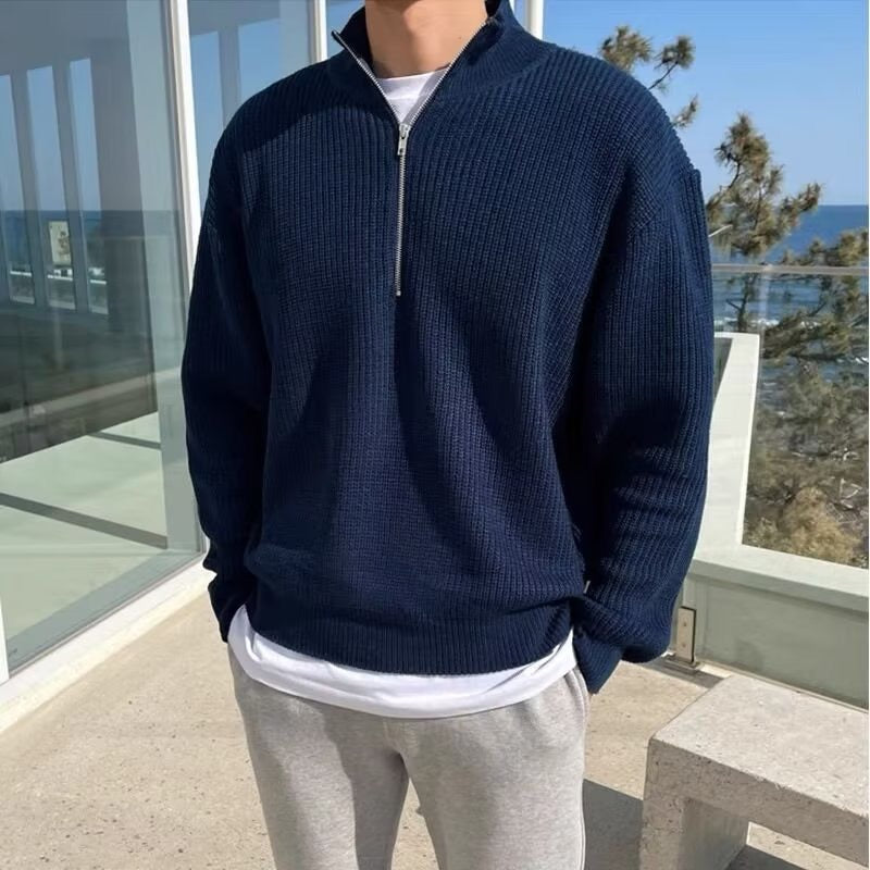 Jeonju Half Zip Sweater