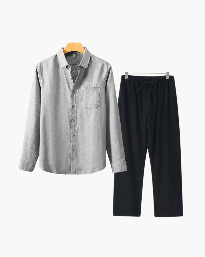 Fayymont Old Money Linen Combo (Longsleeve)