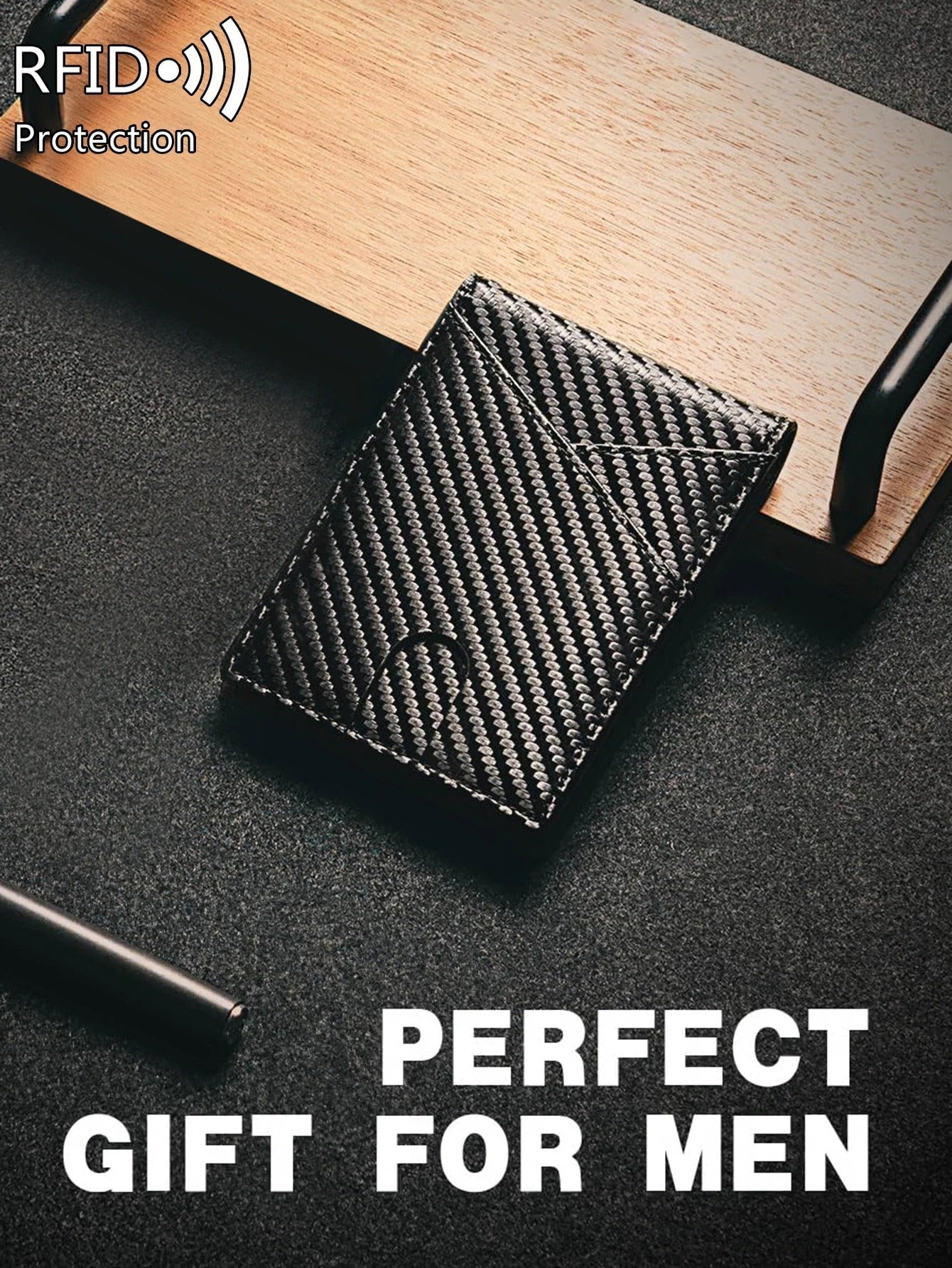 Fayymont Carbon RFID Wallet — Slim. Secure. Uncompromising