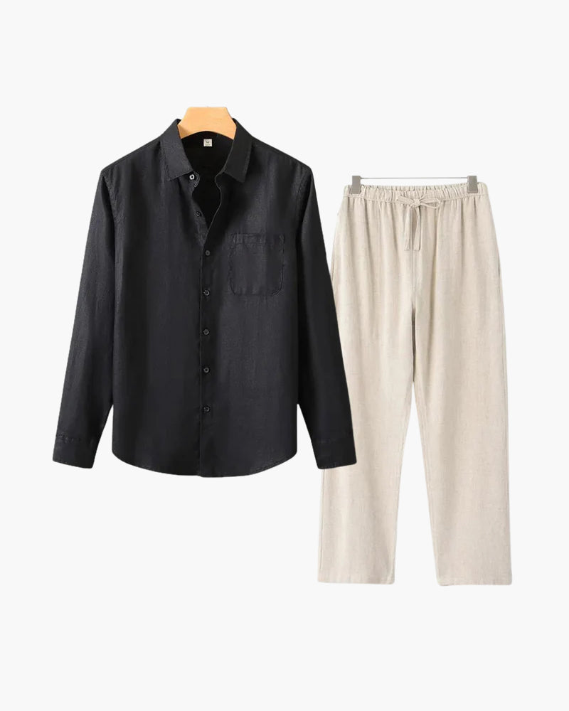 Fayymont Old Money Linen Combo (Longsleeve)