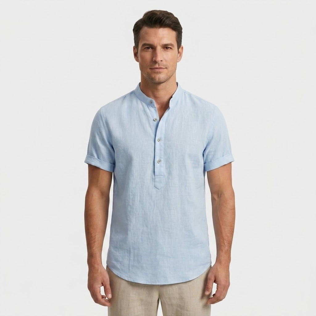 Essential Short Sleeve Linen Shirt
