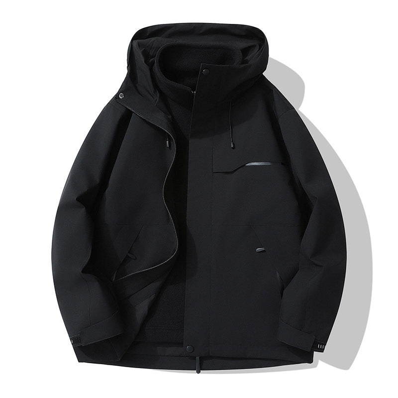 Varen Atelier Softshell Jacket with Detachable Fleece Lining