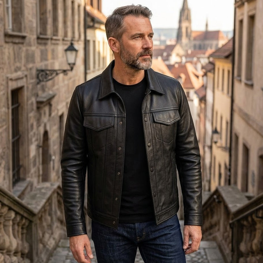 Harrison Forge Leather Jacket