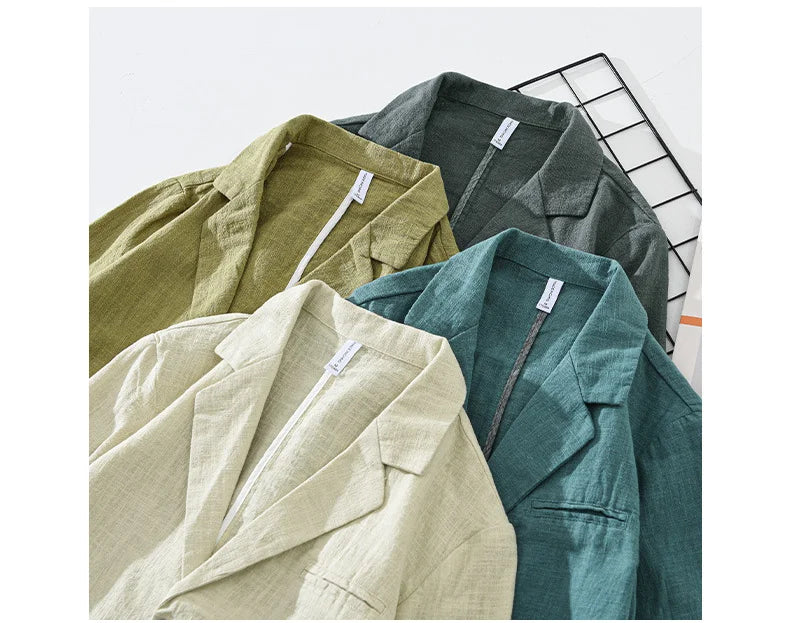 Santorini Linen Jacket