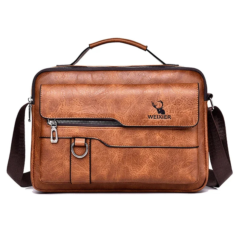 Leather teacher bag