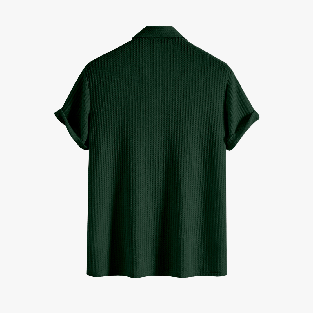 Coastal Waffle Knit Polo
