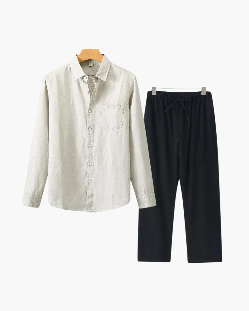 Fayymont Old Money Linen Combo (Longsleeve)