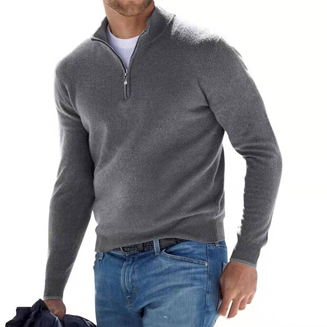 Fayymont Quarter-Zip Knit