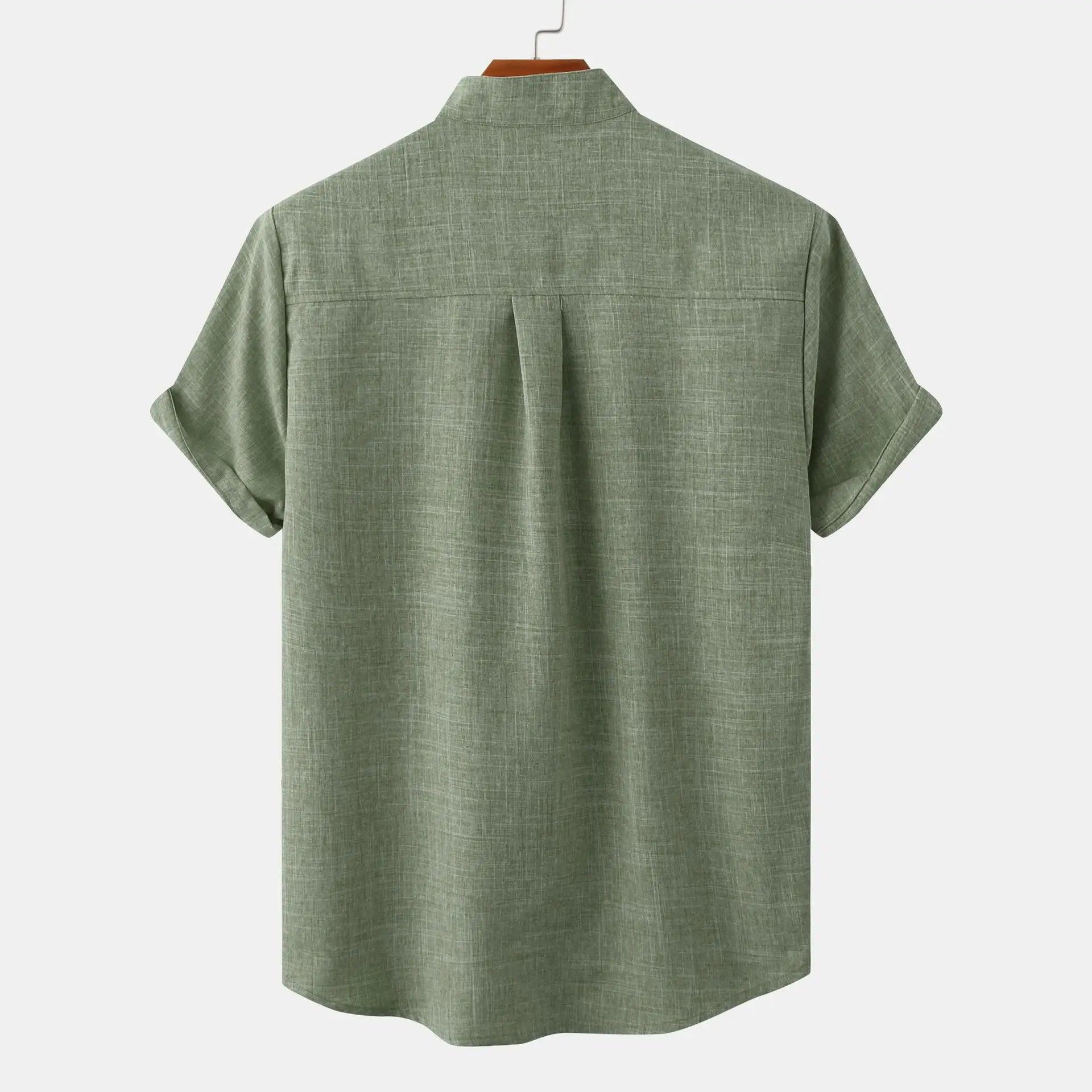 Men's Linen Shirt Casual Style
