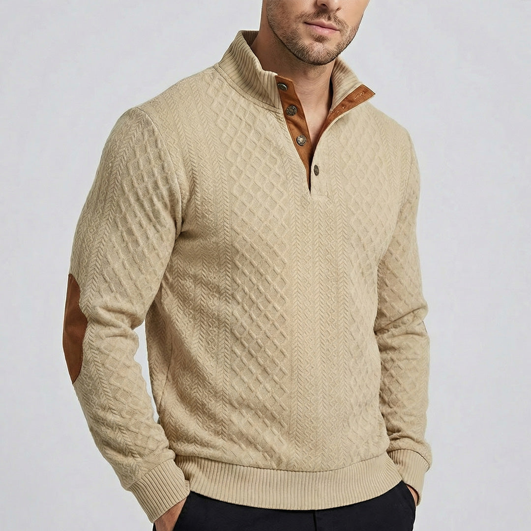 Crown - Men's Ultra Comfortable High-Collar Pullover