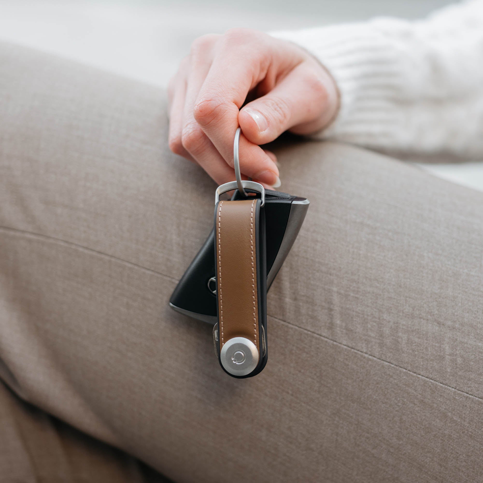 Stamford Leather Key Case — Saddle Stitch