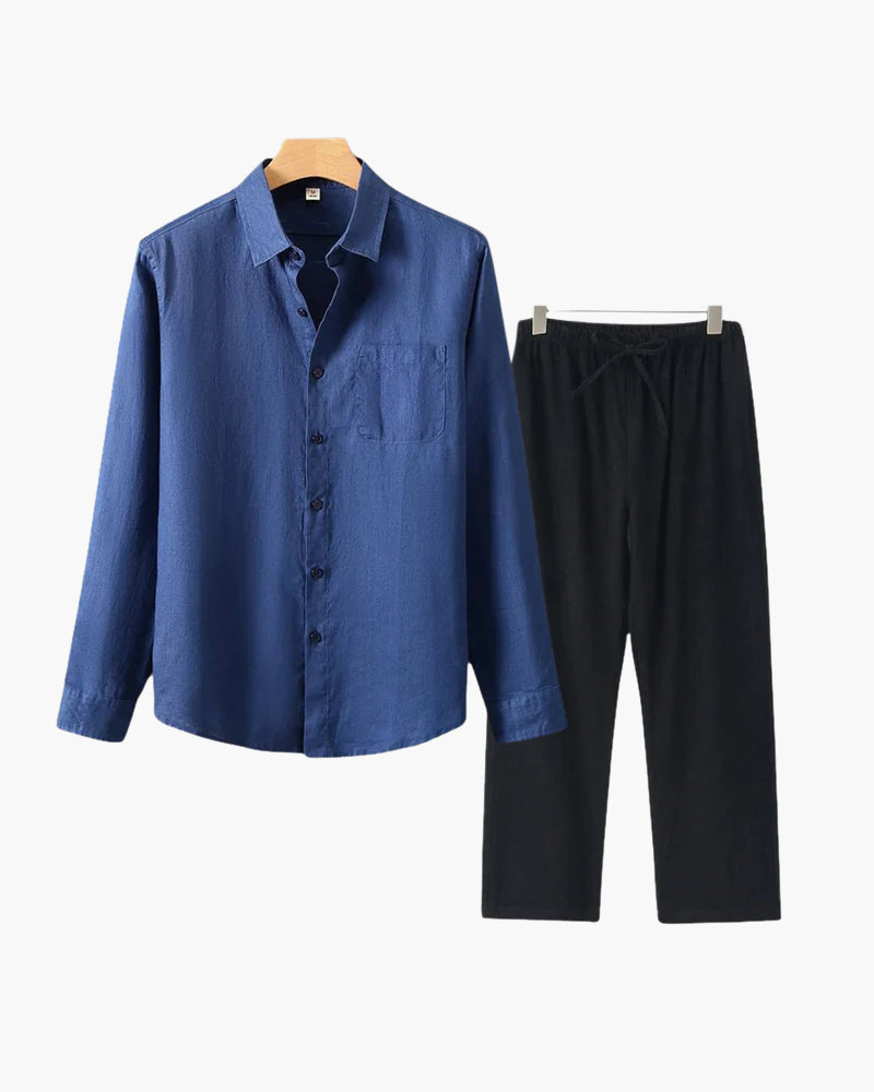 Fayymont Old Money Linen Combo (Longsleeve)