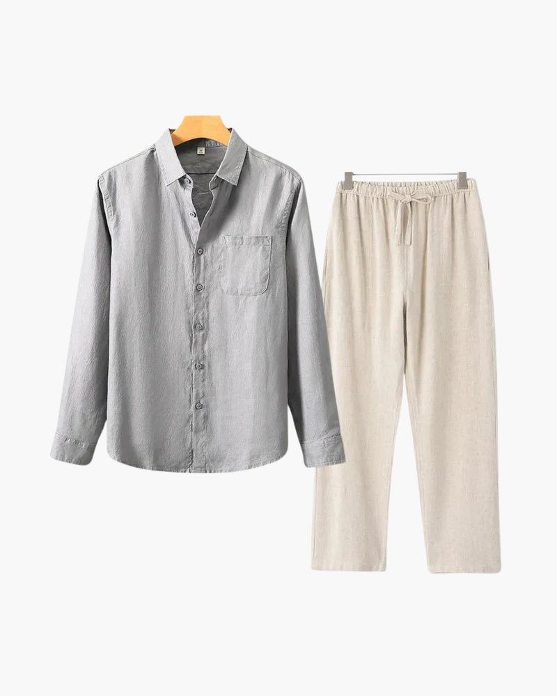 Fayymont Old Money Linen Combo (Longsleeve)