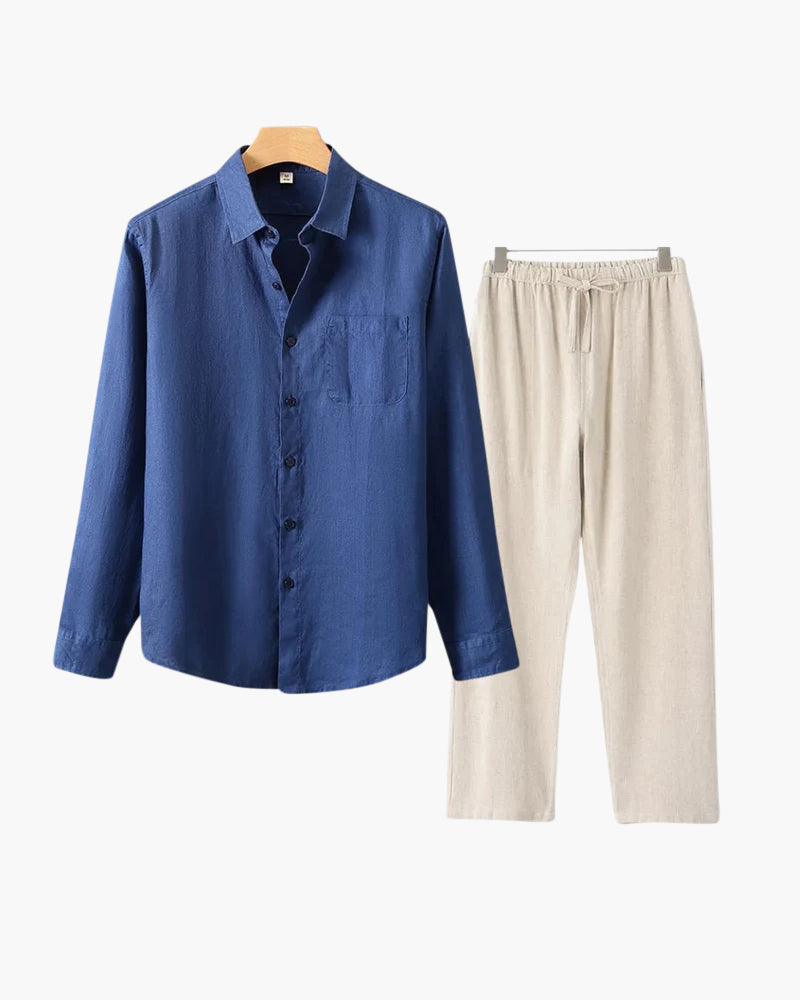 Fayymont Old Money Linen Combo (Longsleeve)