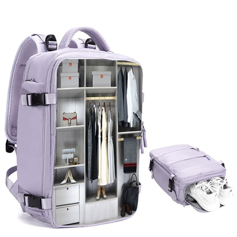 Mochila Feminina de Viagem Prestige - À Prova d'Água