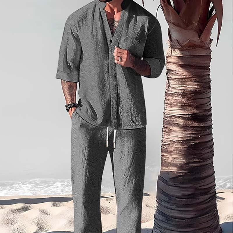 Eton Summer Co-ord — Linen Shirt & Trouser