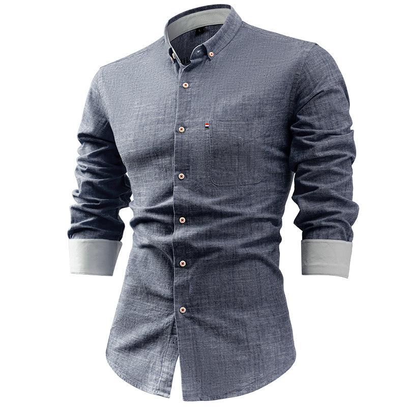 Linen Blend Shirt – Tailored Cut
