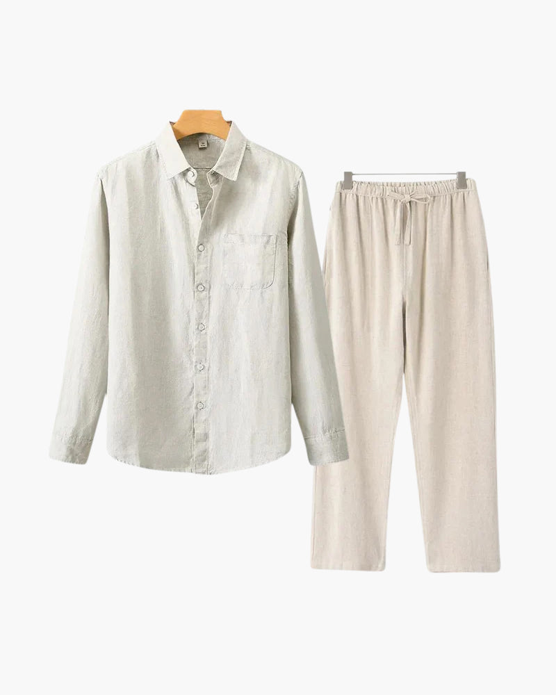 Fayymont Old Money Linen Combo (Longsleeve)