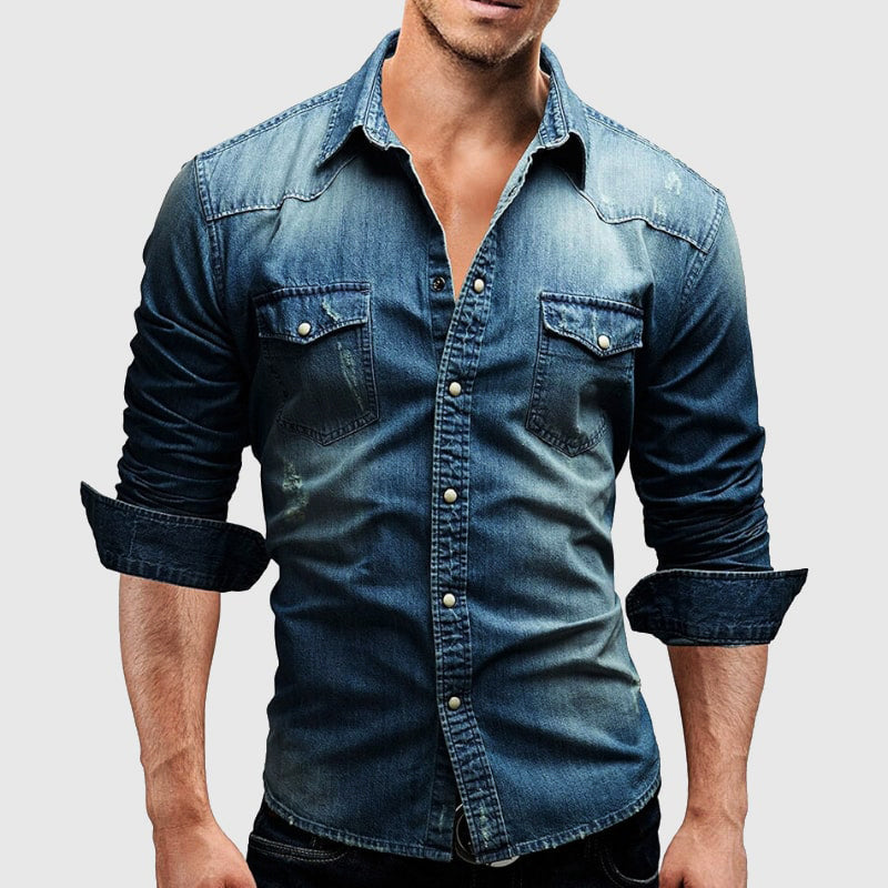 Laurence Selvedge Denim Overshirt