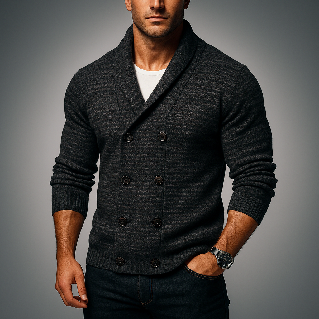 Moreno Double-Breast Cardigan