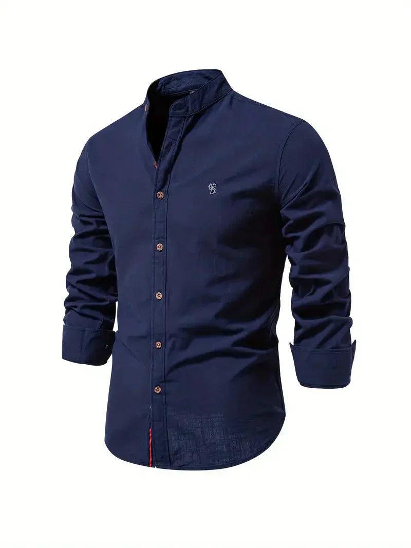 Amalfi Linen Shirt – Long Sleeve Riviera Style