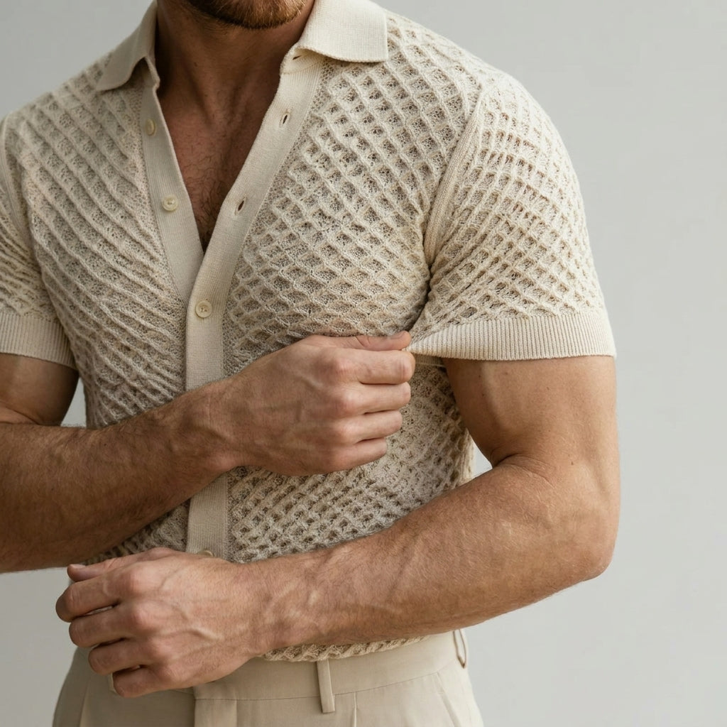 King’s Meadow Jacquard Polo