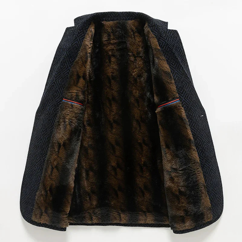 Raffaello Giorgio Herringbone Coat