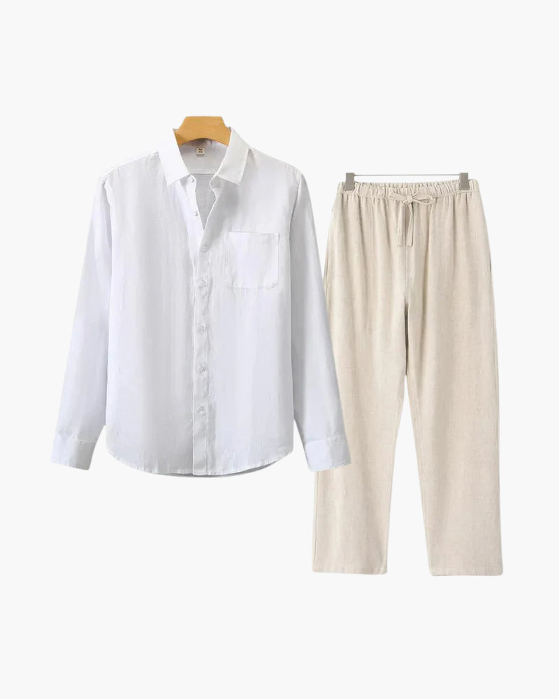 Fayymont Old Money Linen Combo (Longsleeve)