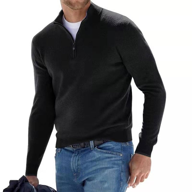 Fayymont Quarter-Zip Knit