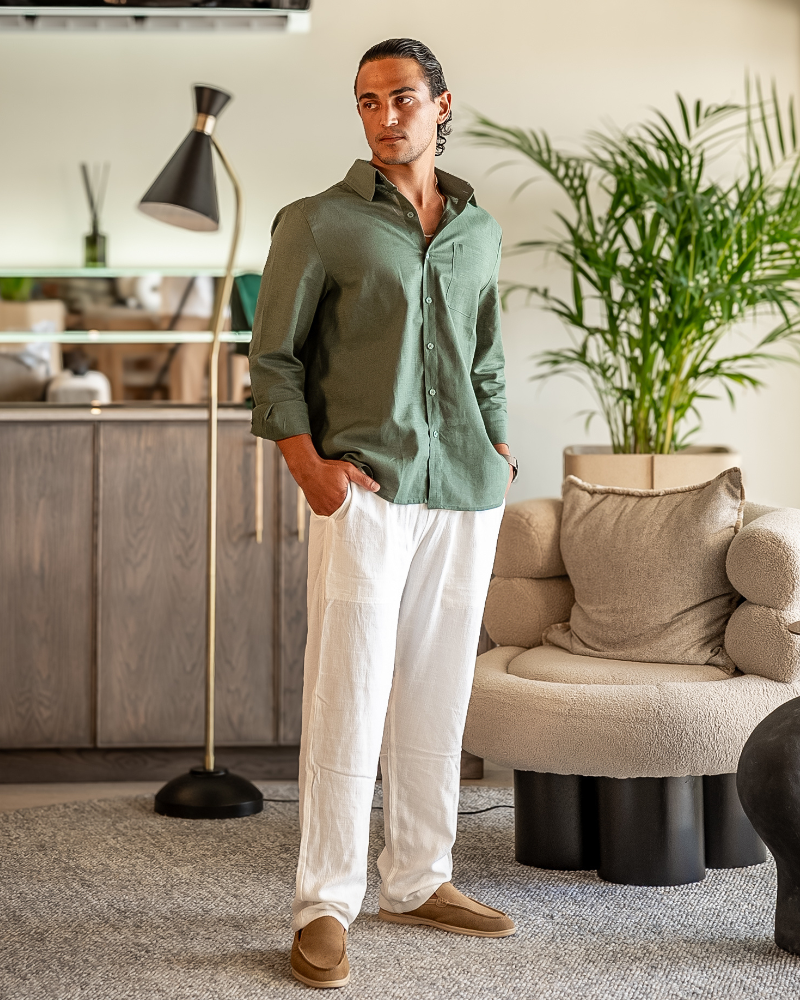 Fayymont Old Money Linen Combo (Longsleeve)