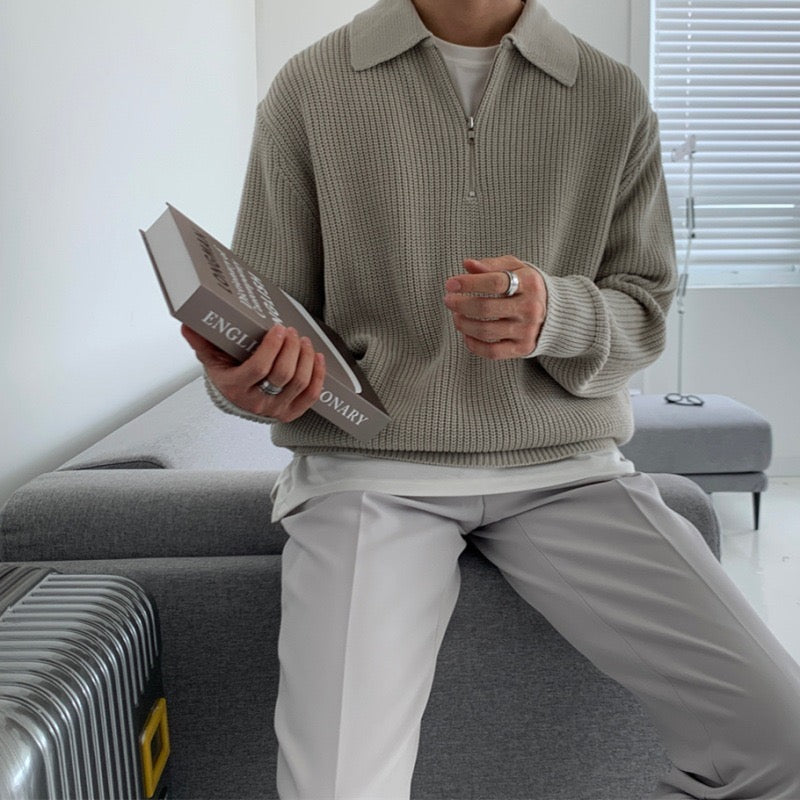 Rhodes Zipped Sweater