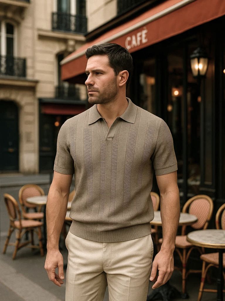 Beige Ancien Polo - Fayymont Co