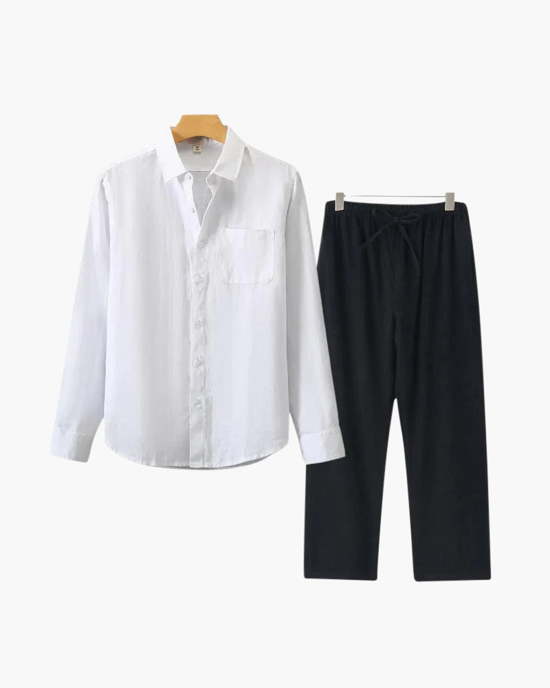 Fayymont Old Money Linen Combo (Longsleeve)