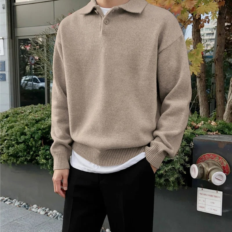 Old Money Ghent Polo Sweater