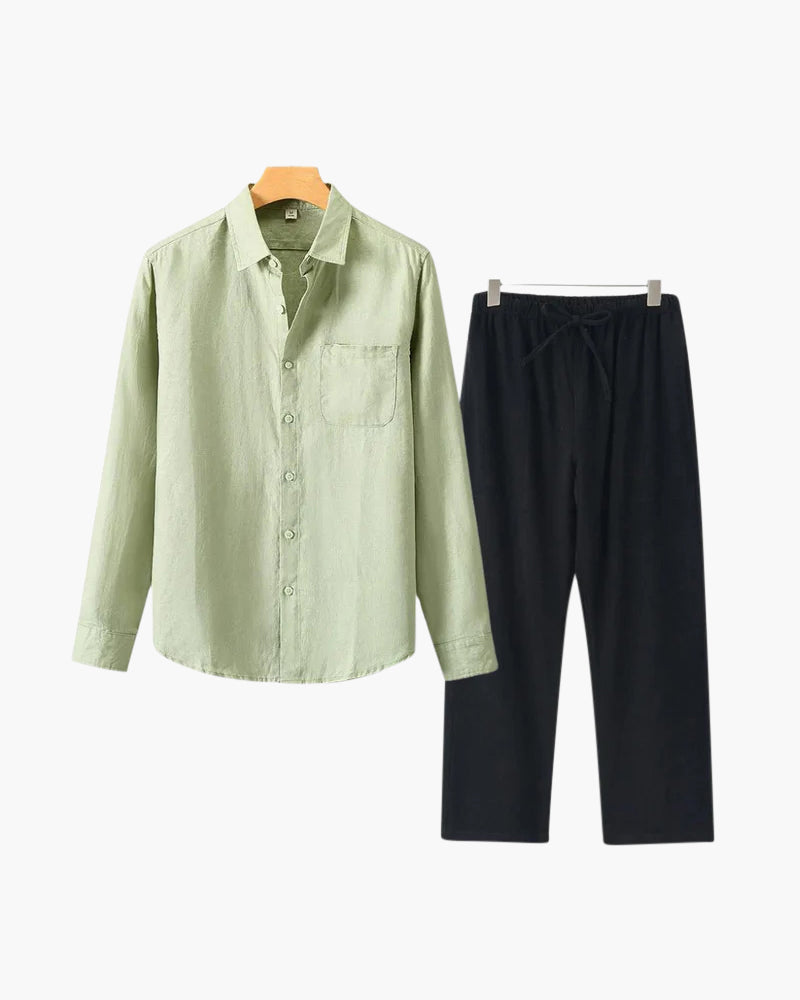 Fayymont Old Money Linen Combo (Longsleeve)