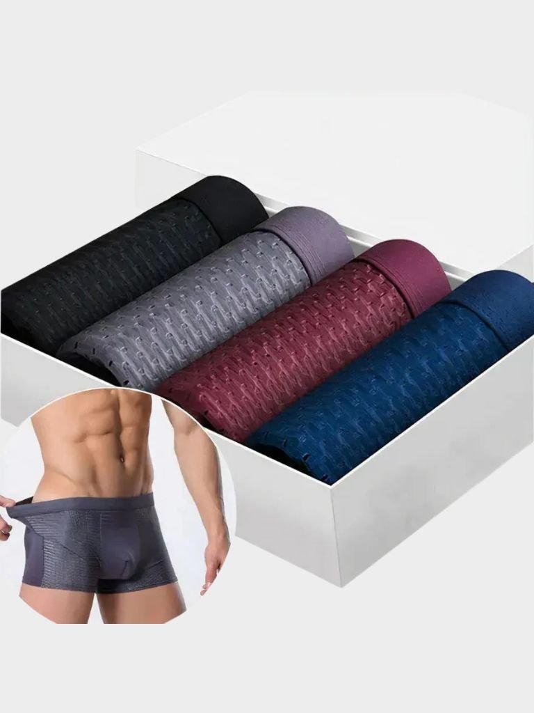Bamboo Fiber Boxer Shorts - All-Day Comfort - Fayymont Co