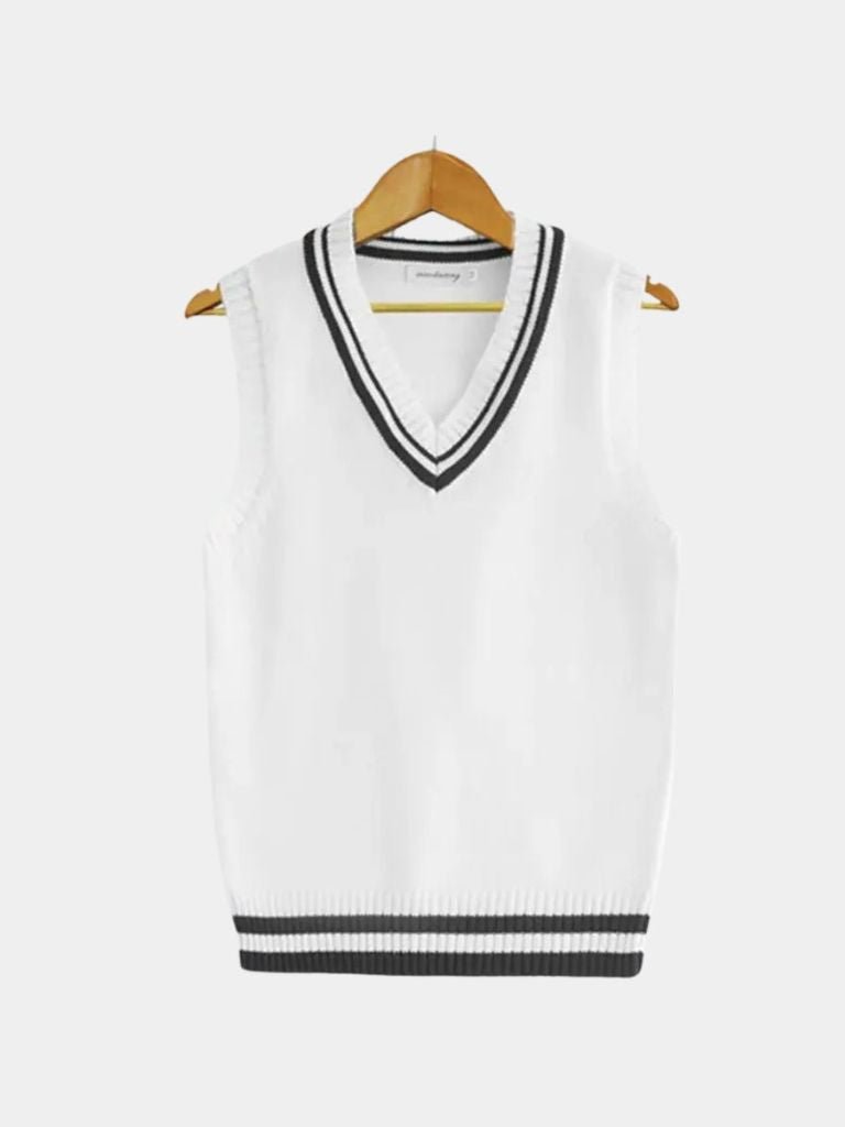 Old Money Essential Knit Vest